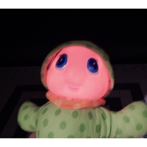 Molto Glow Light Up Bug Toy Soft Plush Glo Worm Awake & Sleep Duel Face - Picture 2 of 9